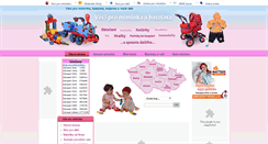 Desktop Screenshot of miminka-batolata.cz